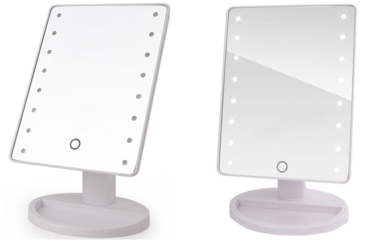 genie rietje Mail Touchscreen Make up spiegel met LED verlichting - Mommyonline.nl